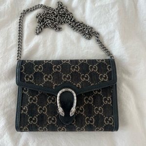GUCCI Dionysus GG chain wallet